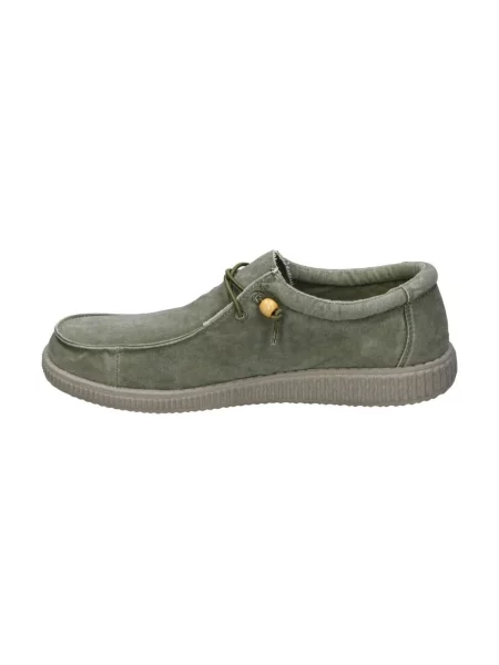 Pantofi Pitas verde