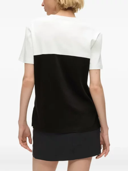 Tricou Karl Lagerfeld scurt negru