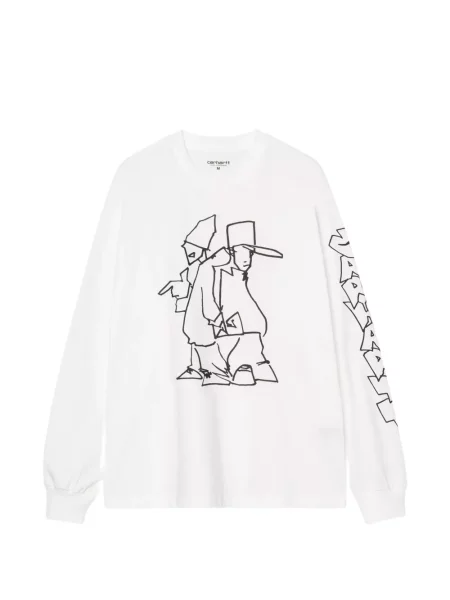 Lung tricou Carhartt Wip alb