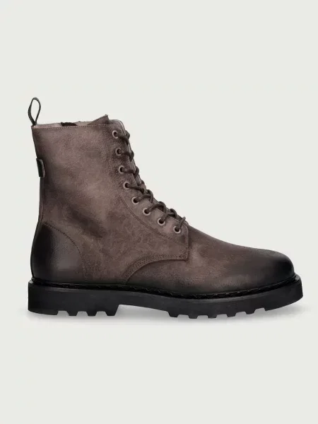 Botine Allsaints din piele maro