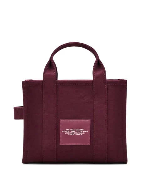 Geantă Marc Jacobs din canvas violet