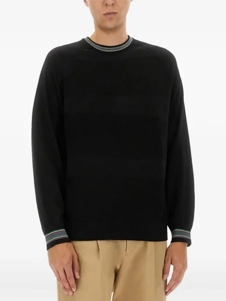 Pulover Ps Paul Smith cu dungi negru