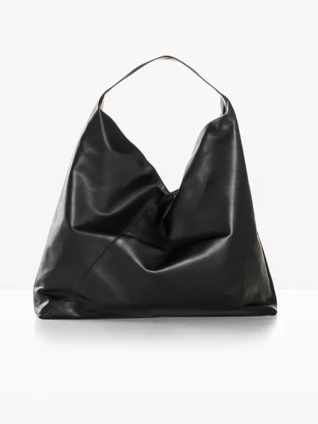Miękka torba typu shopper XXL czarna
