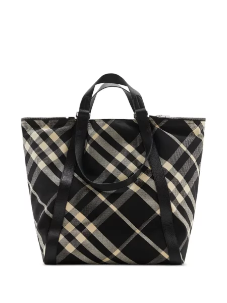 Torba Burberry płócienna czarna