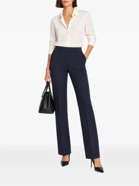 Pantaloni Elisabetta Franchi albastru