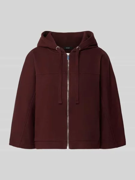 Bluza rozpinana o kroju luźnym z mieszanki bawełny model Giela' Opus