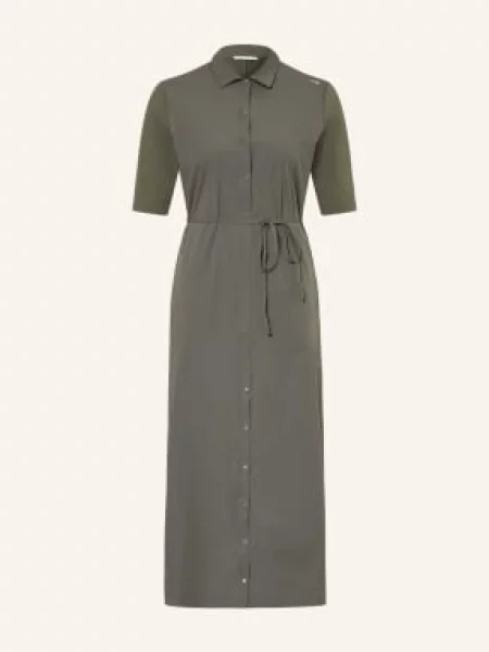 Jeanne Baret Sukienka Koszulowa Sumatra gruen khaki