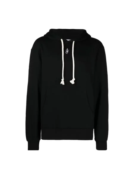 Bluza z kapturem Jw Anderson z kapturem czarna