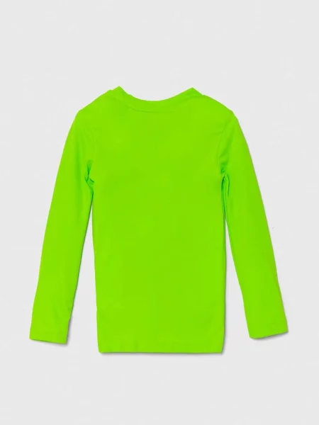 Adidas Performance tričko s dlouhým rukávem TEAM BASE TEE Y zelené
