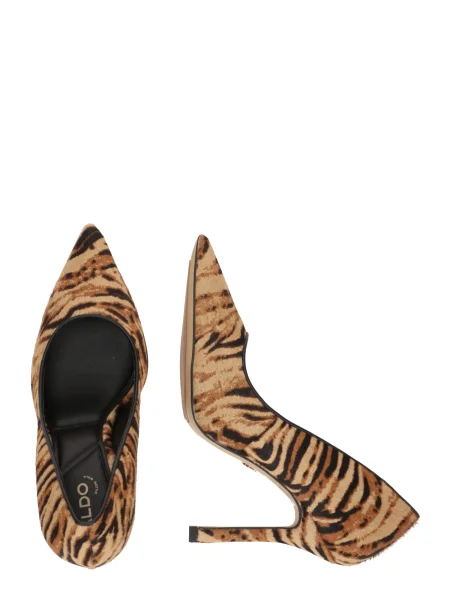 ALDO Pumps maro cappuccino / maro închis negru