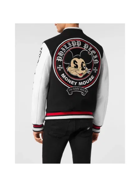 Kurtka skórzana Philipp Plein czarna