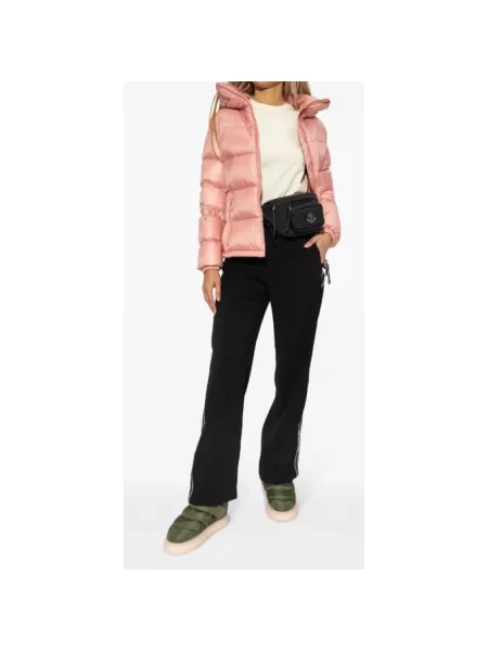 Koszulka Moncler z logo biała