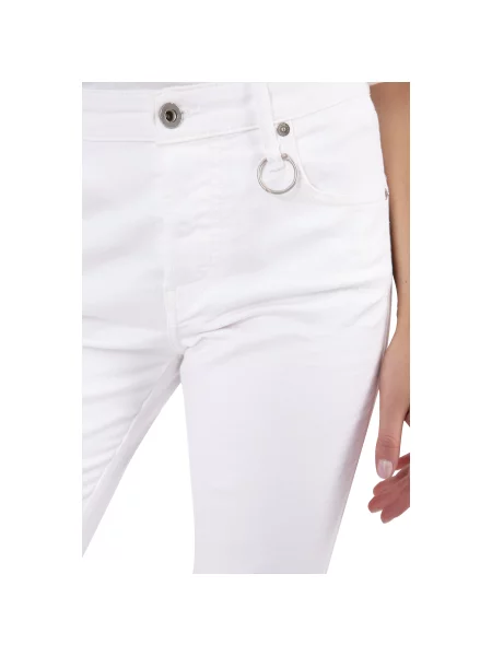 Pantaloni chino Diesel alb
