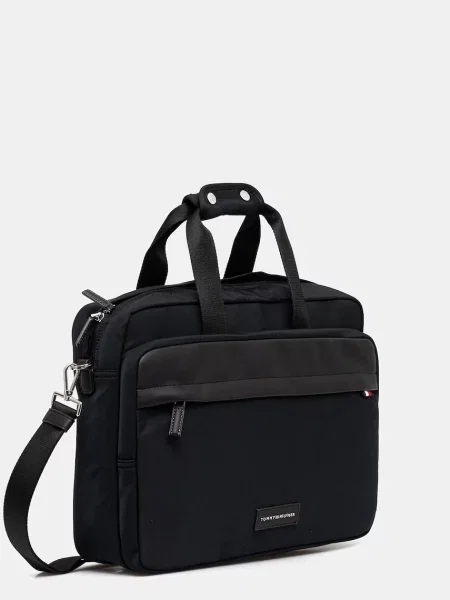 Tommy Hilfiger geantă 40 x 30 x 12 cm negru