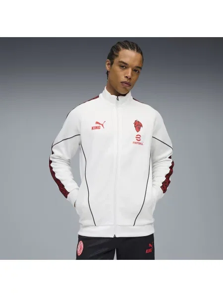 Kurtka AC Milan KING Anthem biała