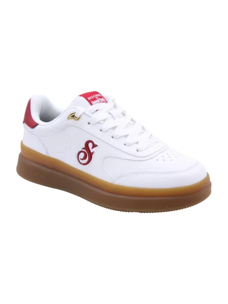 Sneakersy Skechers białe