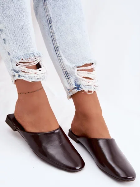 Pantofi Boto din piele alb