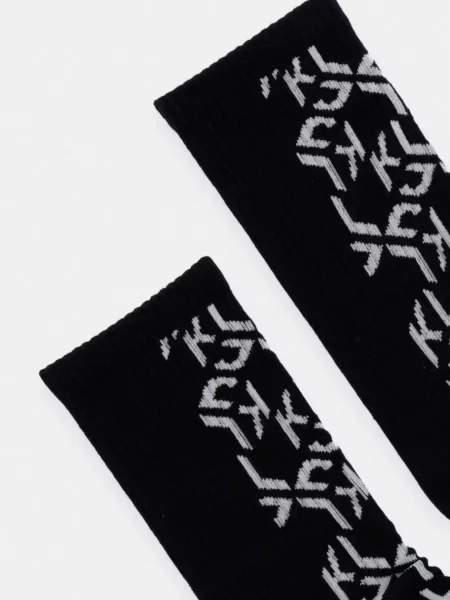 Nogavice Karl Lagerfeld Jeans črna