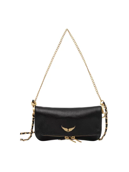 Torebka crossbody Zadig & Voltaire skórzana czarna