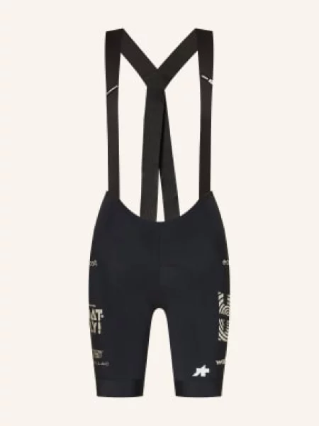 Assos Spodenki Rowerowe Uma Gt Ef Z Ramiączkami I Wyściełaną Wkładką schwarz czarne