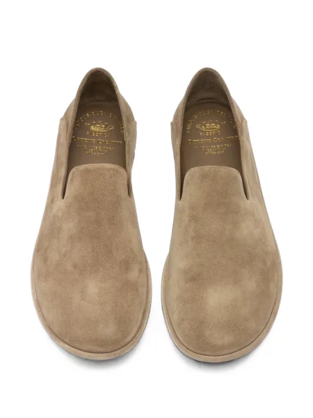Chiloți Officine Creative din piele de căprioară slip-on