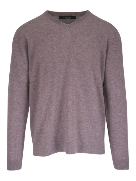 Pulover Kinross Cashmere din cașmir cu decolteu în V