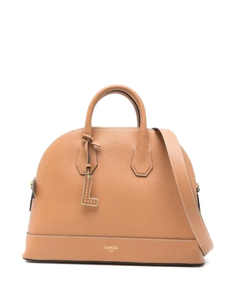 Geantă shopper Lancel maro