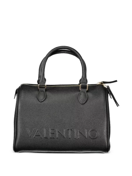 Shopper táska Mario Valentino autogrammal fekete