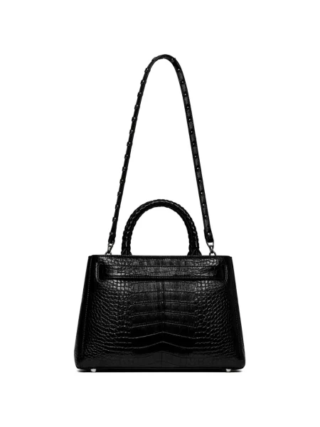 Geantă shopper John Richmond țesută negru