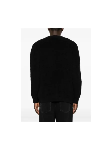 Dzianinowy sweter Scaglione czarny