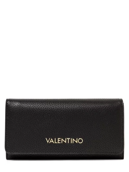 Portfel z napisem z logo model ALEXIA' Valentino Bags czarny
