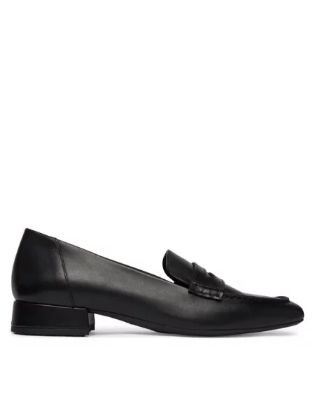 Vagabond Shoemakers mokasyny skórzane DEBBI czarne