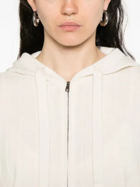 Cardigan Max Mara din cașmir cu glugă