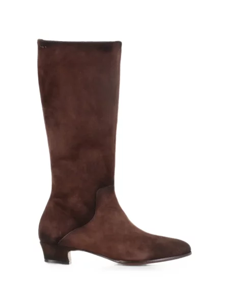 Botine Alexander Hotto din piele de căprioară maro