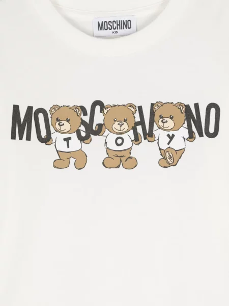 Koszulka dziecięca Moschino biała