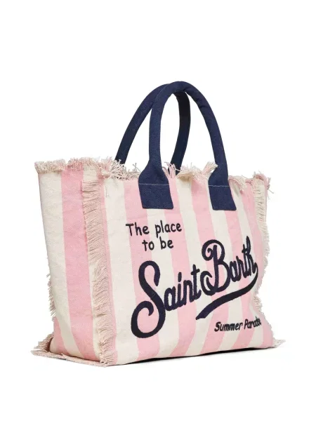 Geantă shopper Mc2 Saint Barth roz