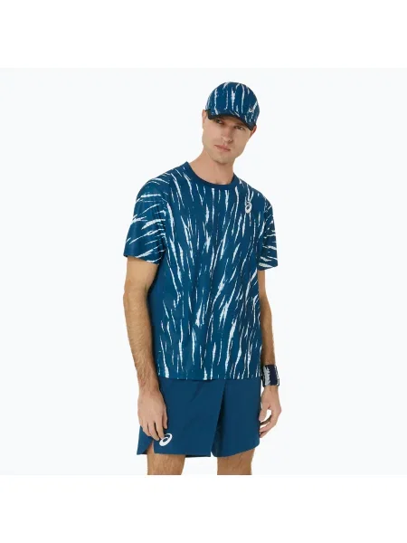 Мъжка тениска ASICS Game Top mako blue синьо