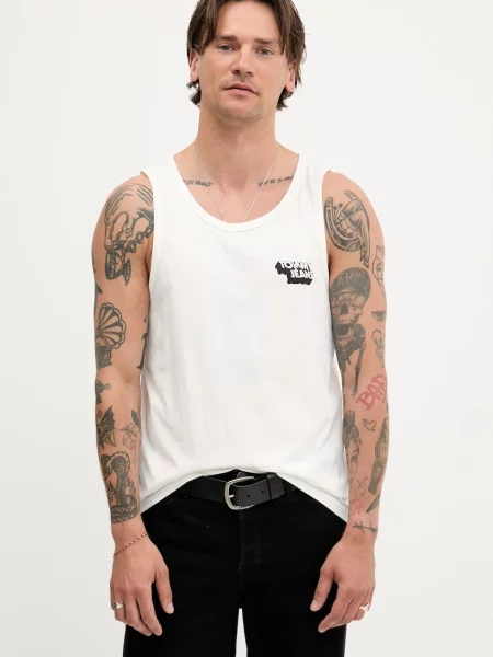 Тениска с дълъг ръкав Tommy Jeans бяло