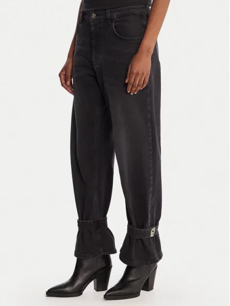 Liu Jo Jeansy Boyfriend Fit szary