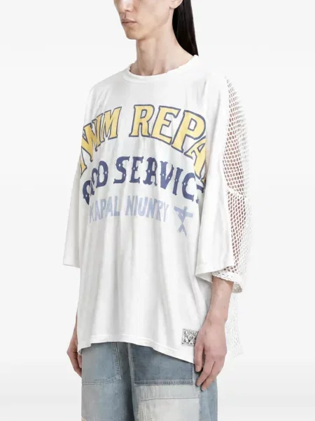 Tricou Kapital cu imagine alb