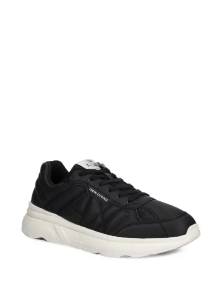Matlasat sneakerși Armani Exchange negru
