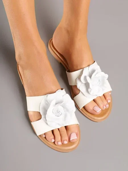 Papuci Kovienna Albi alb