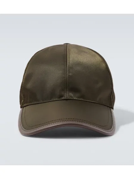 Kapa s šiltom Prada zelena