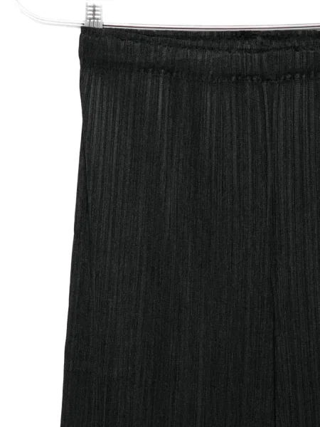 Pantaloni Pleats Please Issey Miyake plisate negru