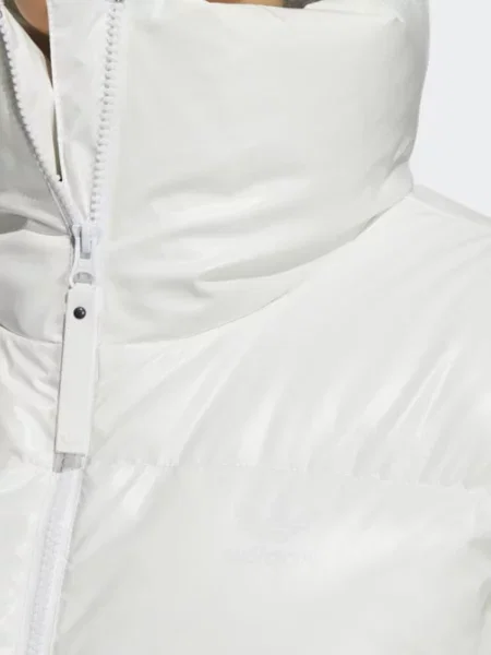 Geacă de tranziție Adidas alb