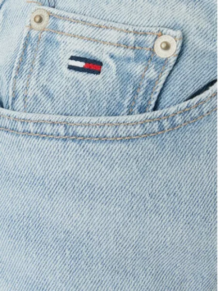 Tommy Jeans Džinsai Layla Šviesiai Straight Fit mėlyna