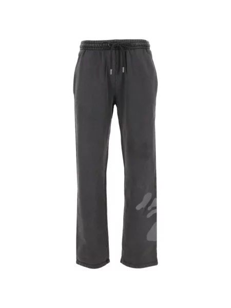 Pantaloni Off-white alergare alb
