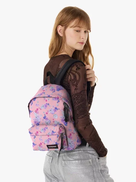 EASTPAK Batoh Orbit modrosivá fuksia / staroružová fialová