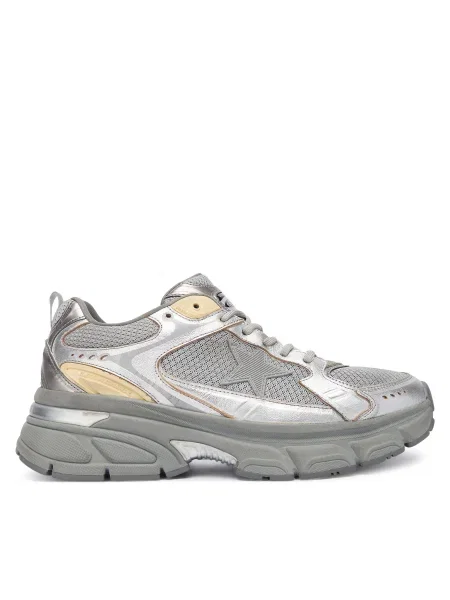 GOLDEN GOOSE Sportcipők Lightstar Ezüst aranyszínű