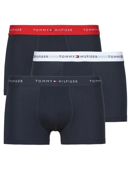 Tommy Hilfiger Underwear Boksarice mornarska / rdeča / črna bela